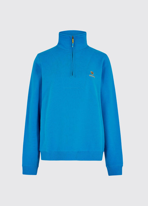 Castlemartyr Women's Quarter Zip Sweatshirt - Greek Blue