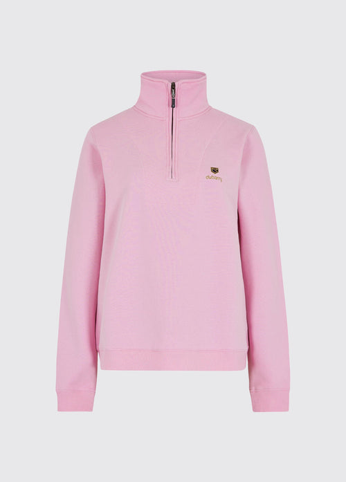 Castlemartyr Women's Quarter Zip Sweatshirt - Pink