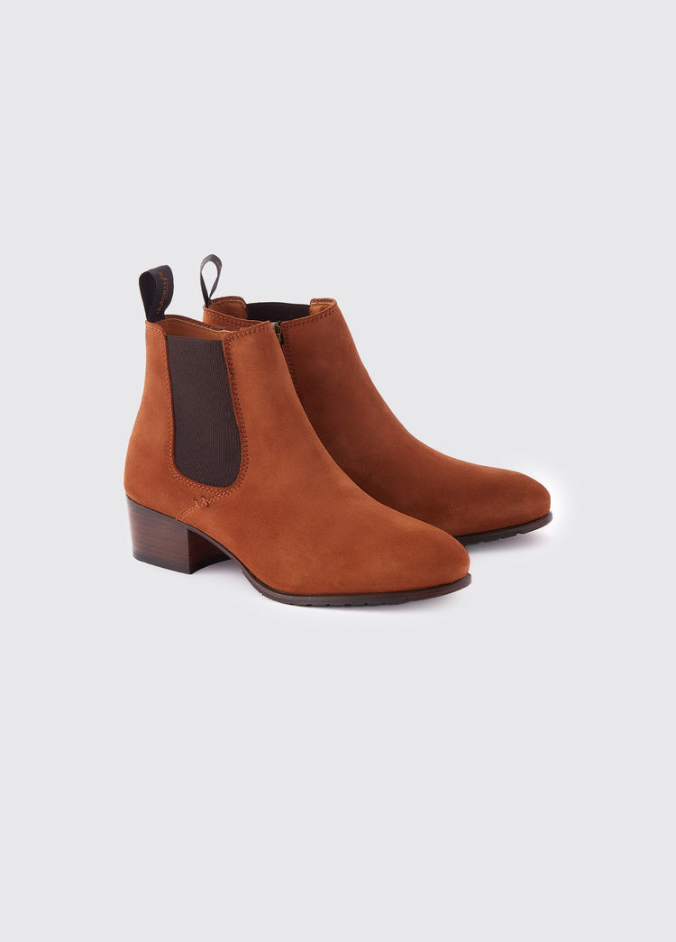 Bray Side Zip Ankle Boot - Camel