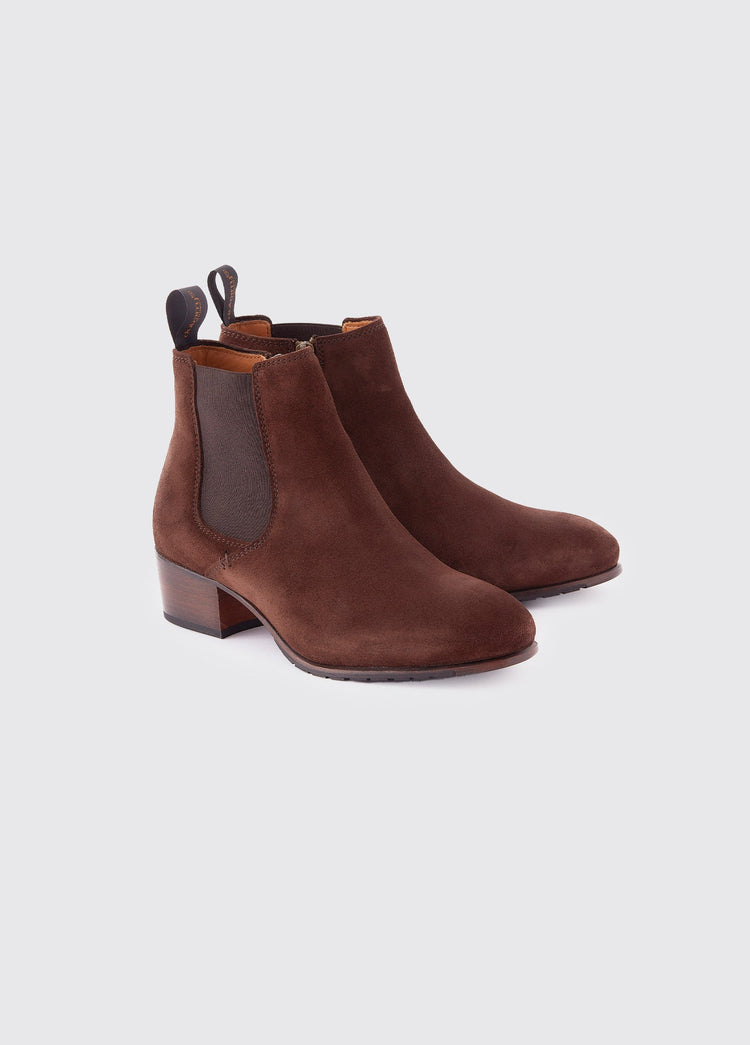 Bray Side Zip Ankle Boot - Cigar