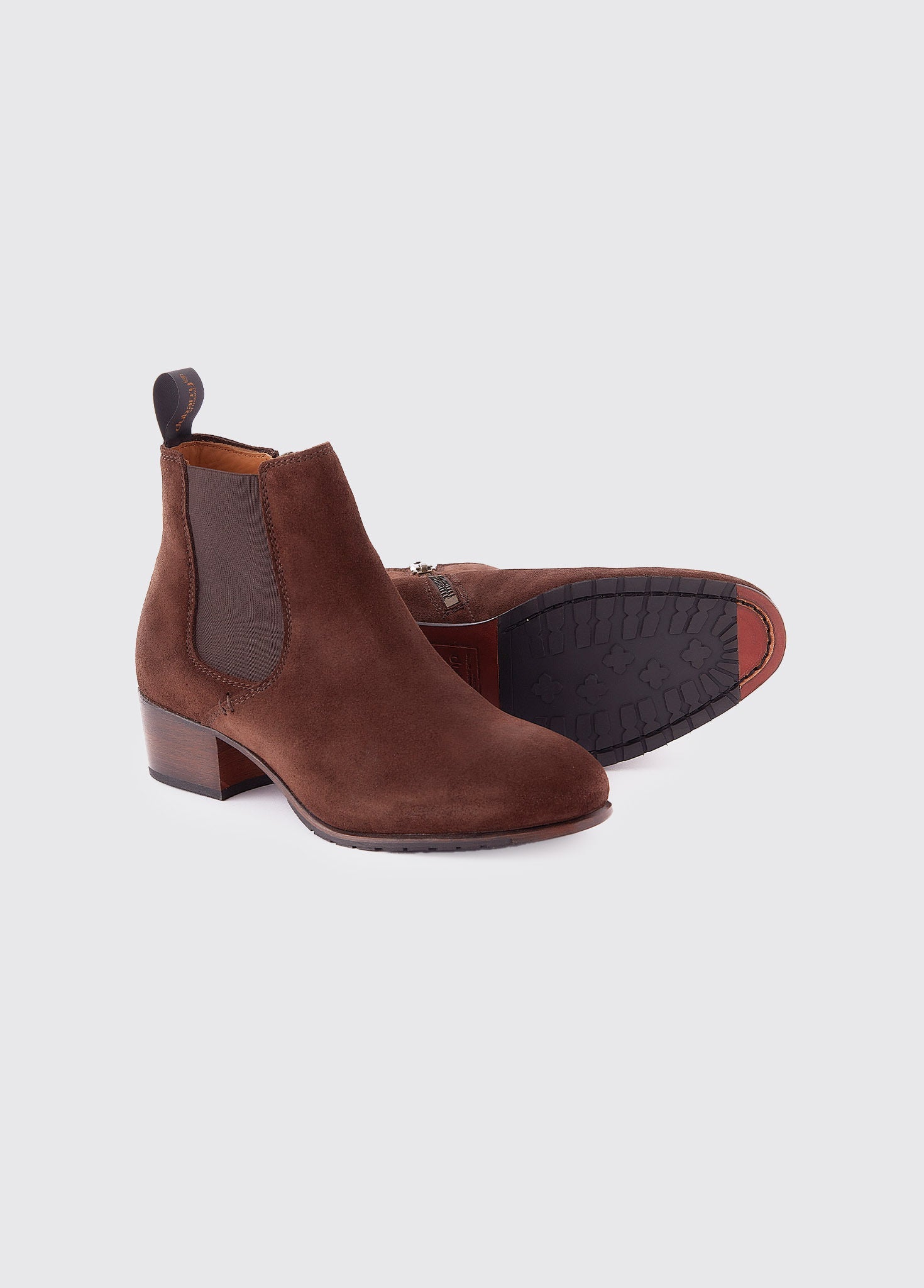 shelley シェリー デュバリー　Dubarry Bray Side Zip Ankle Boot - Cigar