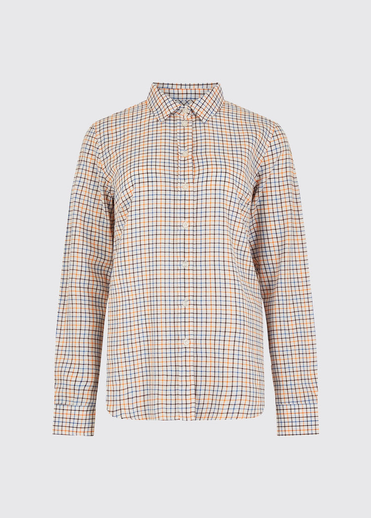 Freesia Cotton Shirt - Pale Blue