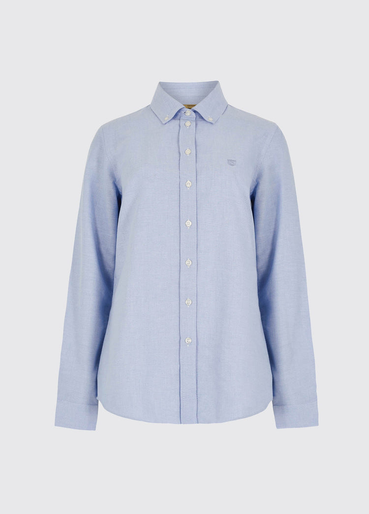 Mimosa Cotton Shirt - Pale Blue