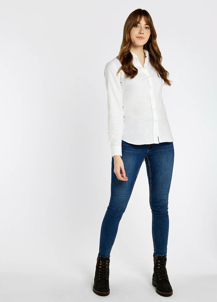 Mimosa Cotton Shirt - White