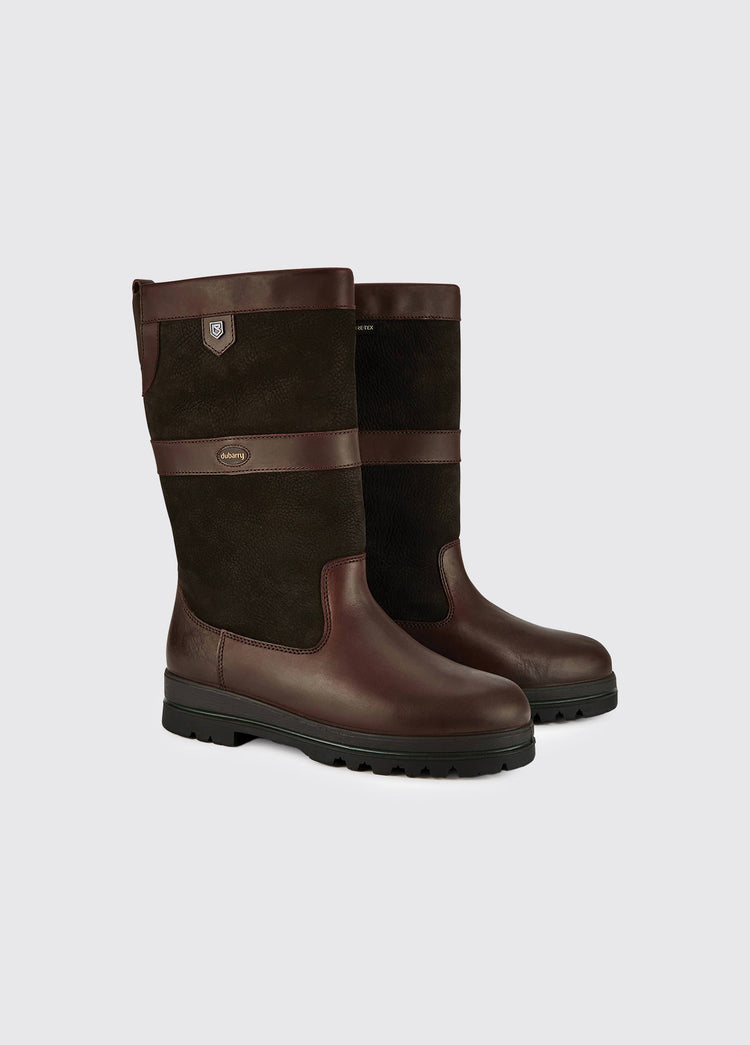 Donegal Ladies Insulated Country Boot - Black/Brown