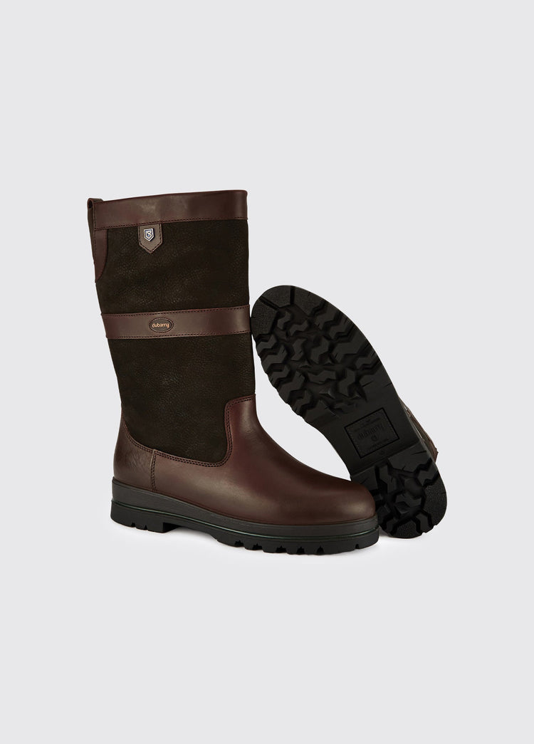 Donegal Ladies Insulated Country Boot - Black/Brown