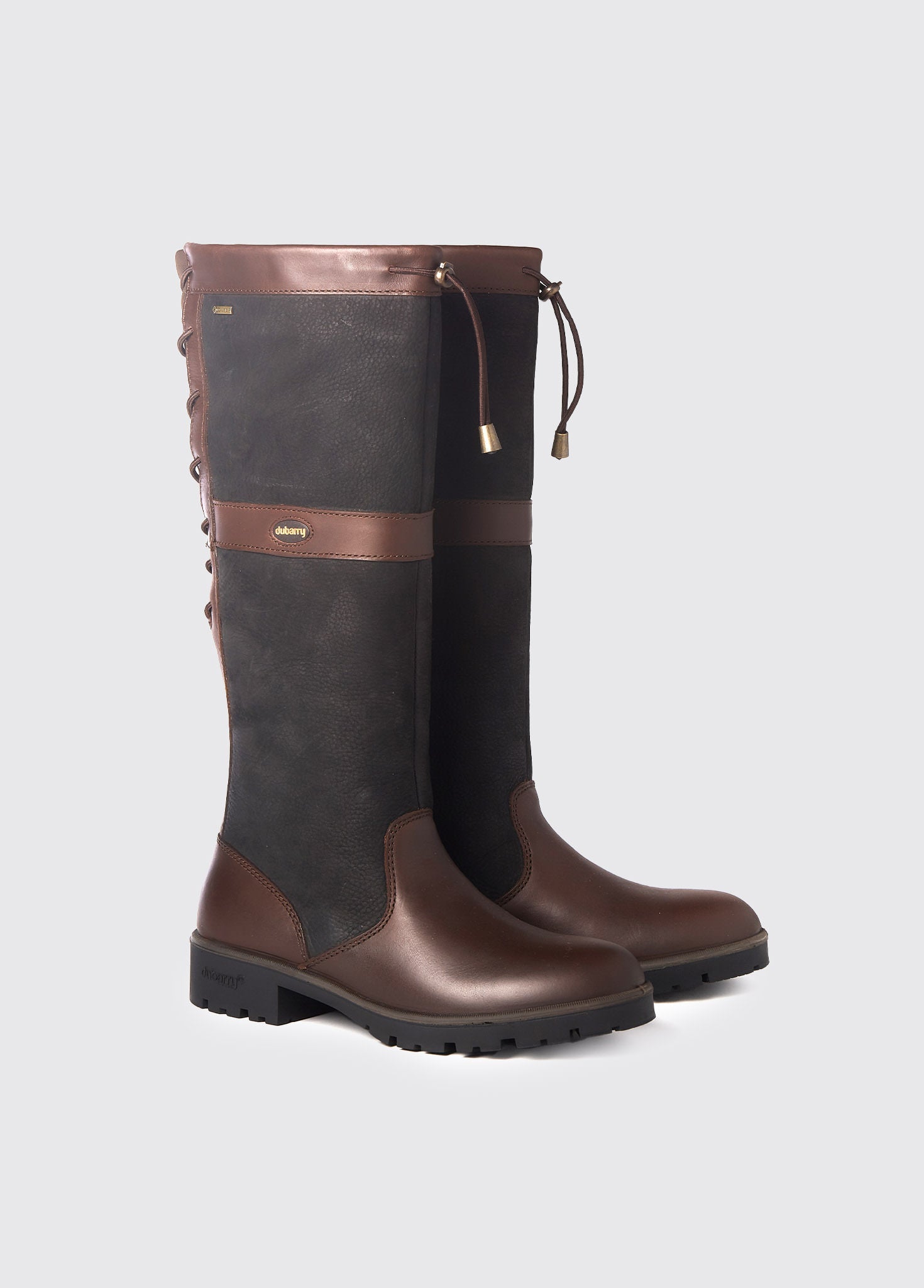 Glanmire Ladies Adjustable Calf Country Boot - Walnut