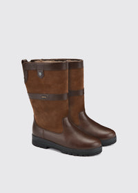 Donegal Ladies Insulated Country Boot - Walnut