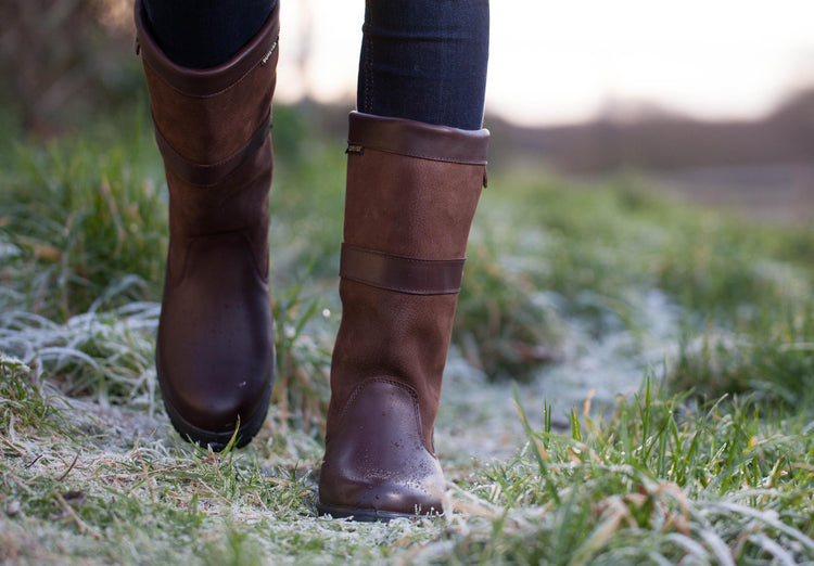 Donegal Ladies Country Boot - Walnut