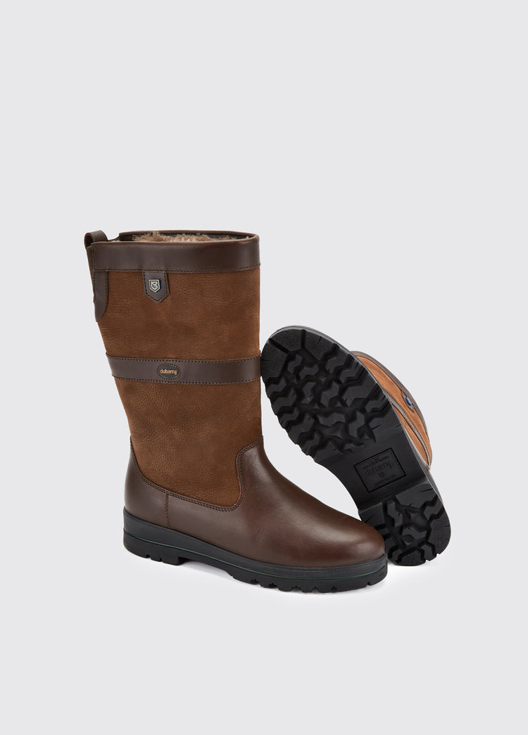 Donegal Ladies Insulated Country Boot - Walnut