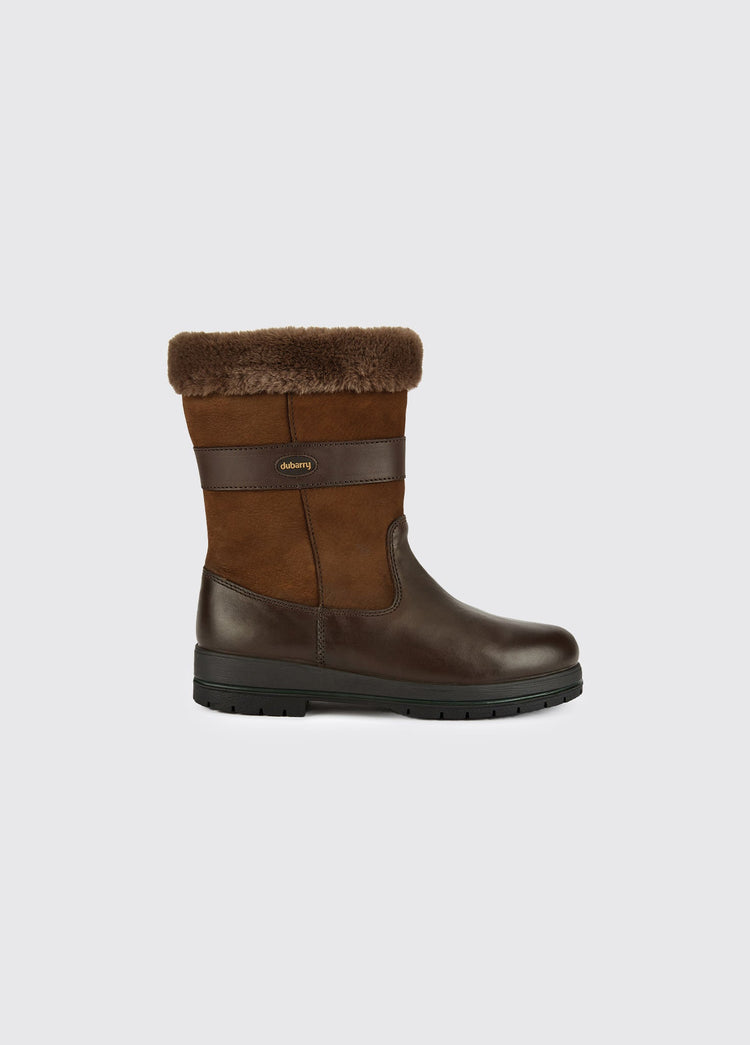 Foxrock Ladies Insulated Country Boot - Walnut