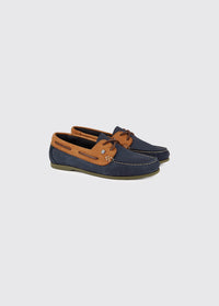 Aruba Boat Shoe - Denim/Tan