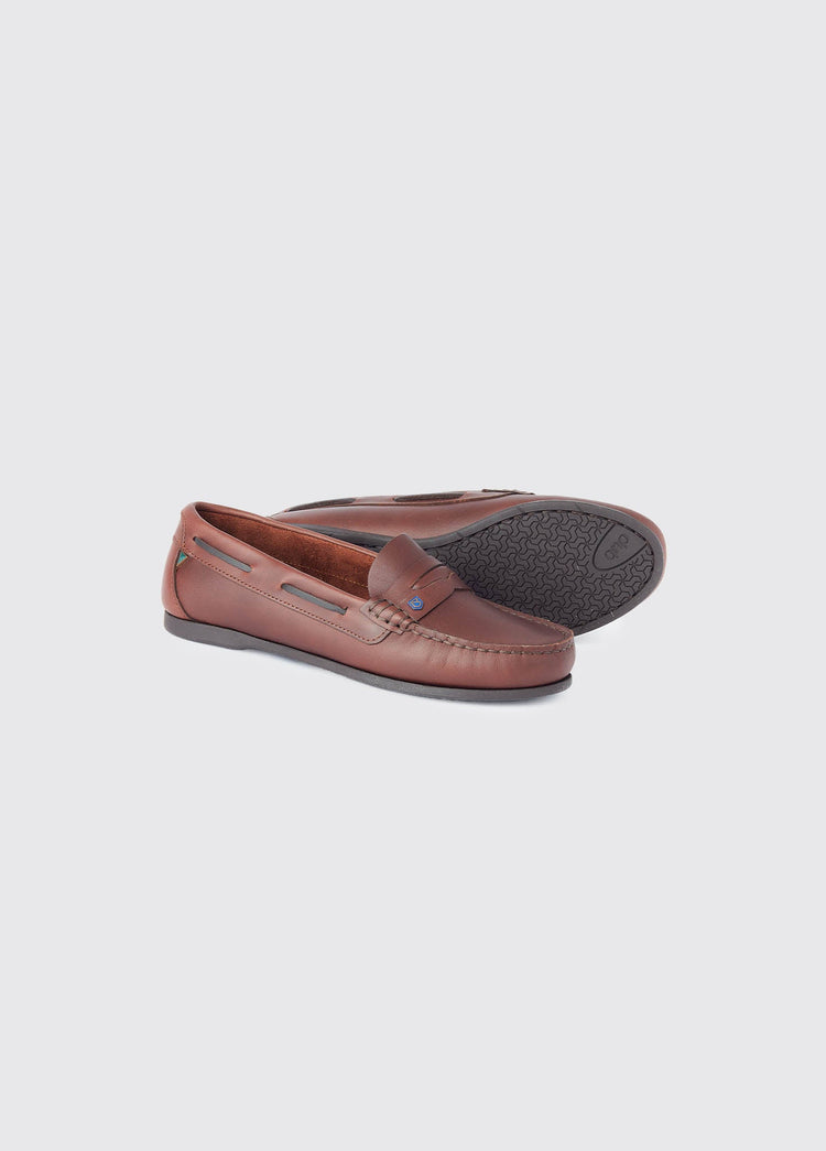 Belize Boat Shoe - Mahogany