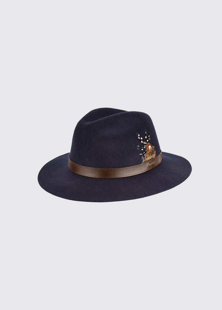 Gallagher Felt Hat - Navy