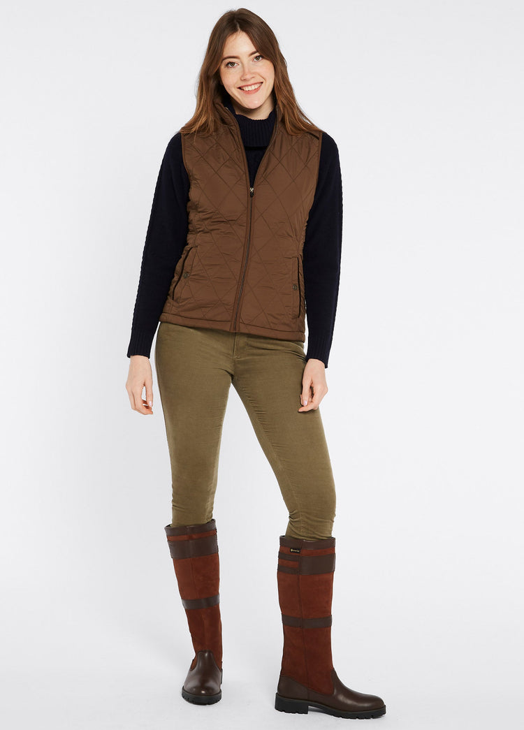 Heywood Women’s Quilted Vest - Bronze