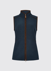 Carbury Ladies' Fleece Vest - Navy