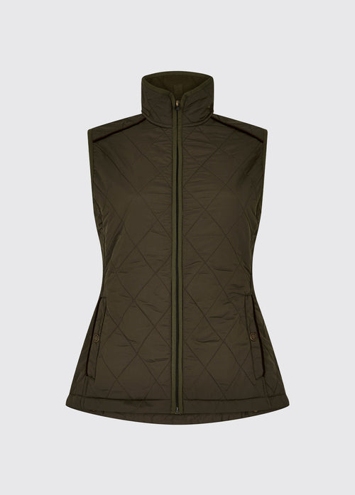 Heywood Women’s Quilted Vest- Olive