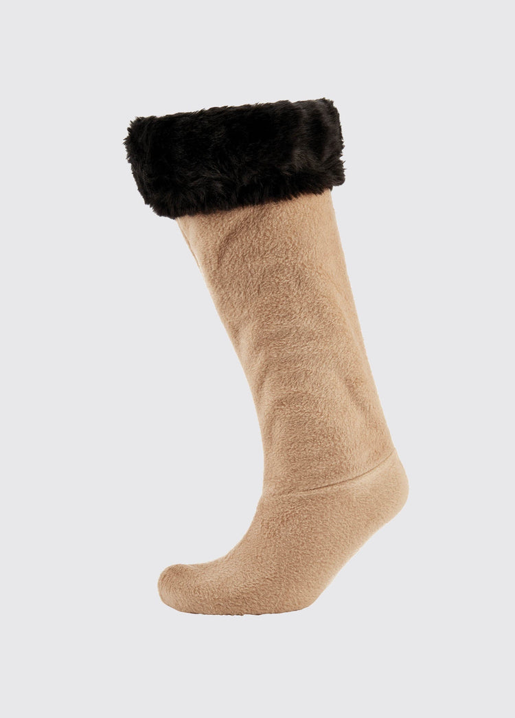 Faux Fur Boot Liners - Black