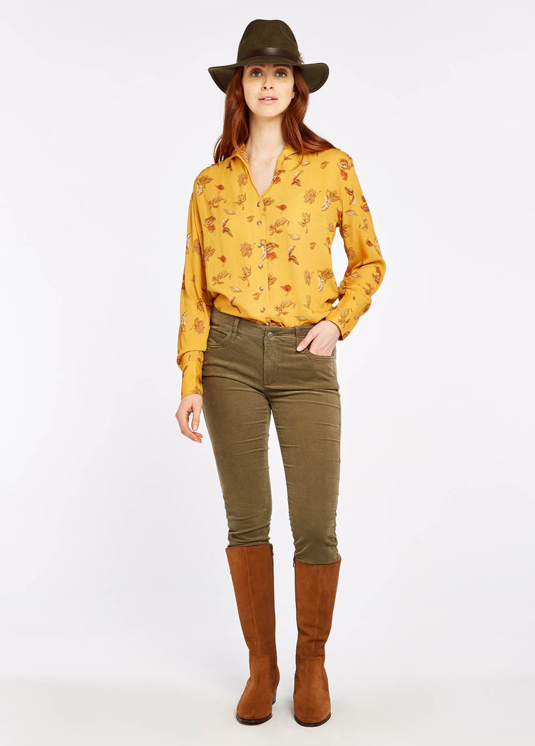 Honeysuckle Ladies' Jeans - Dusky Green