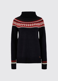 Riverdale Fair Isle Sweater - Navy