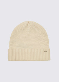 Thormond Ladies Knitted Hat - Chalk