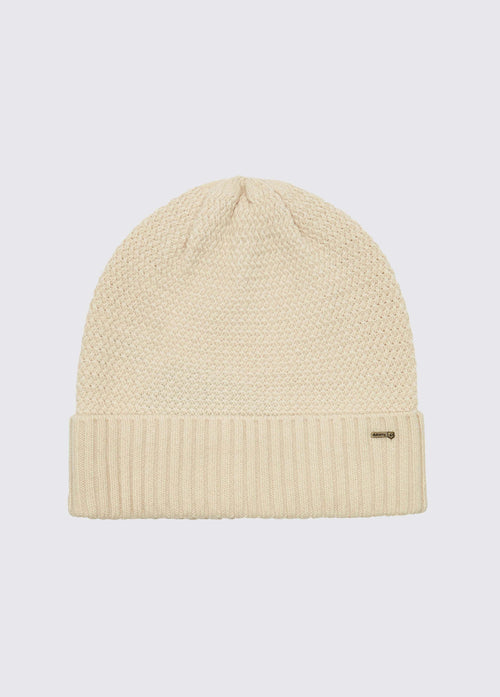 Thormond Ladies Knitted Hat - Chalk