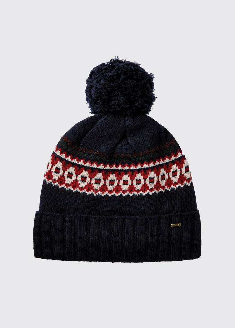 Kilcormac Ladies Knitted Hat - Navy