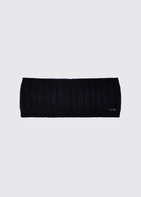 Mohill Ladies Knitted Headband - Navy