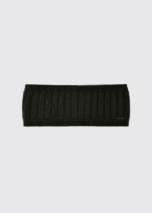 Mohill Ladies Knitted Headband - Olive