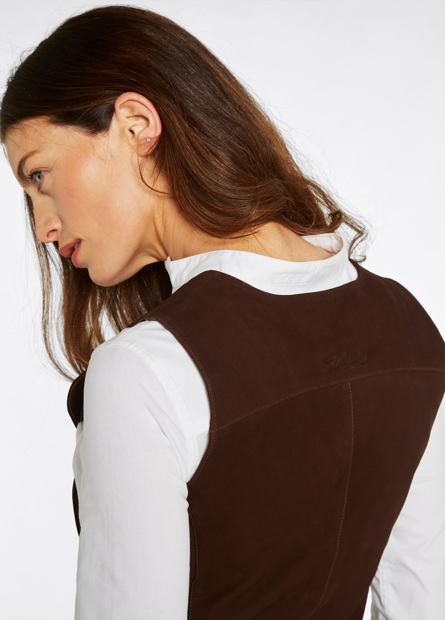 Greville Ladies' Tailored Waistcoat - Walnut