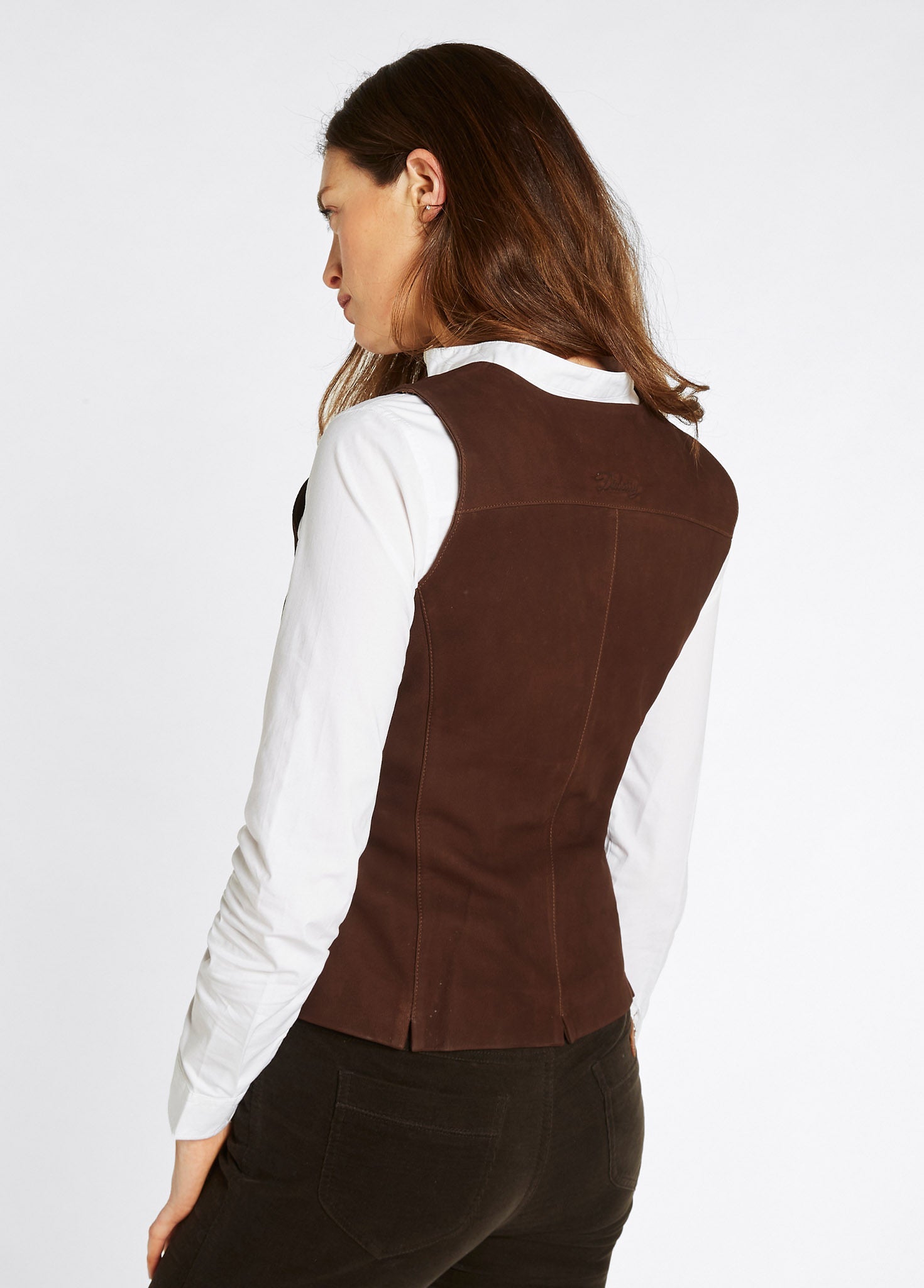 Greville Ladies' Tailored Waistcoat - Walnut