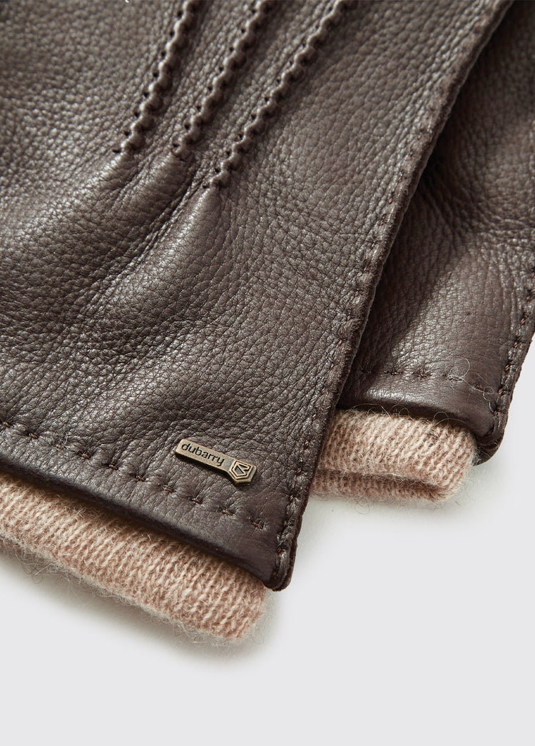 Kilconnell Leather Gloves - Mahogany