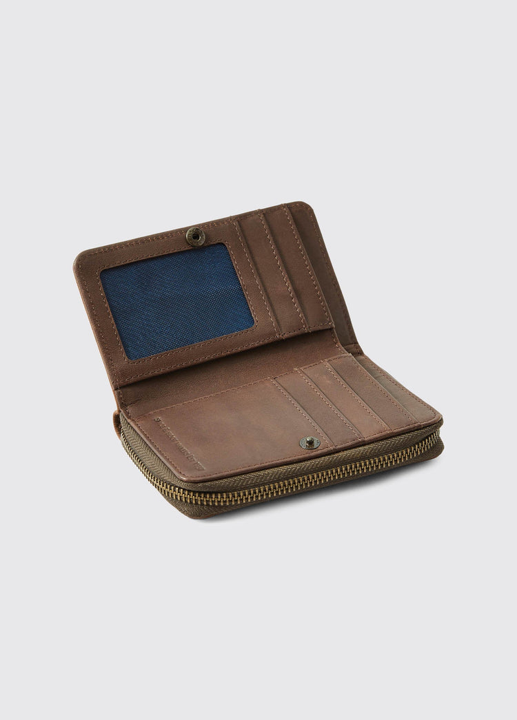 Enniskerry Leather Wallet - Walnut