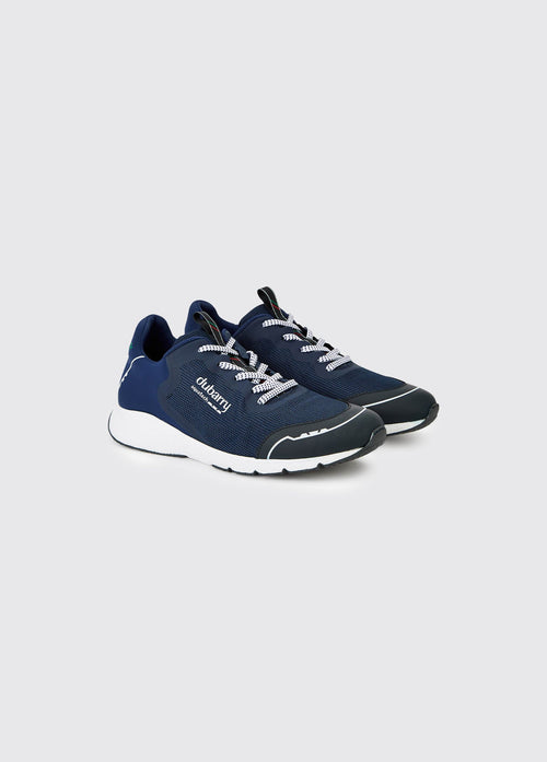 Palma Lightweight Laced Sneaker - Navy