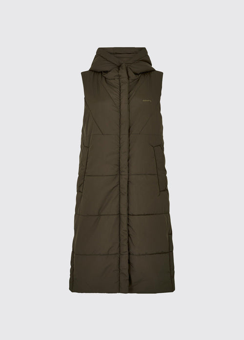 Ryan Women’s Hooded Vest - Olive