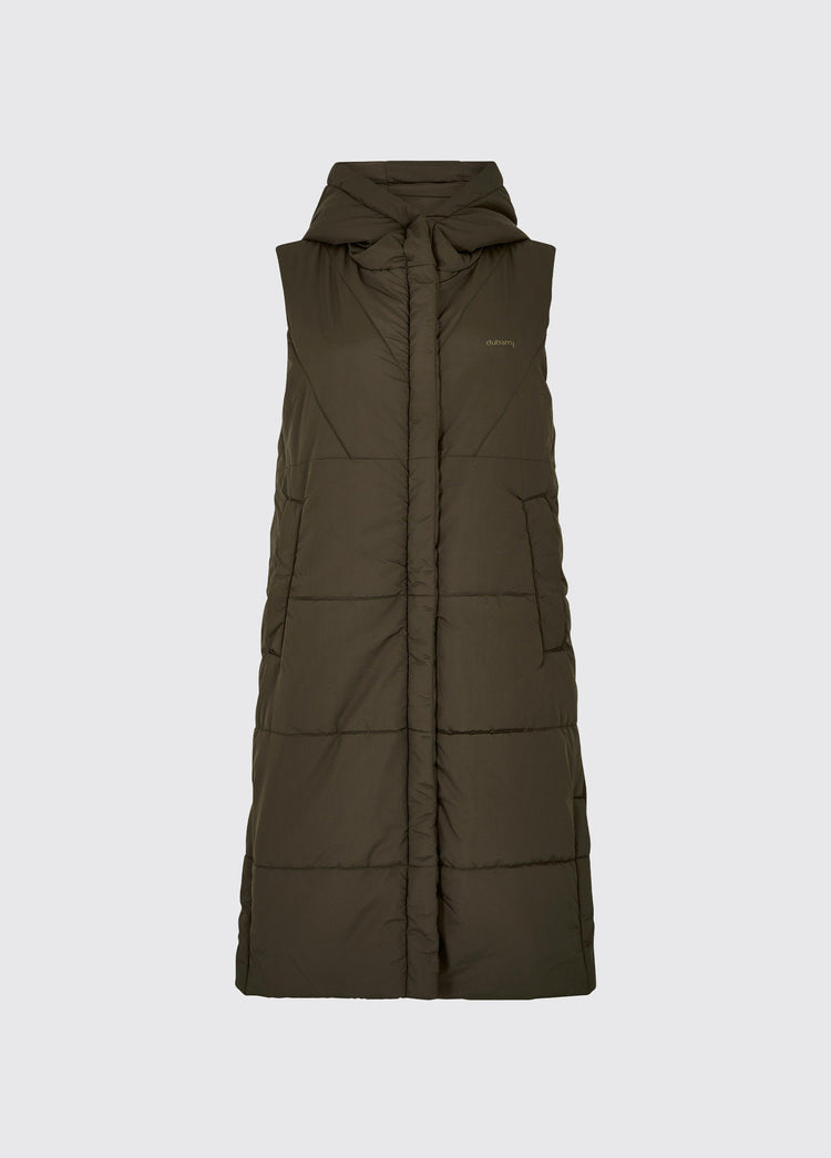 Ryan Women’s Hooded Gilet - Olive