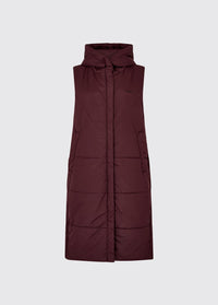 Ryan Women’s Hooded Gilet - Ox Blood