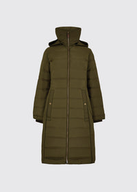 Meyers Ladies long length coat - Olive