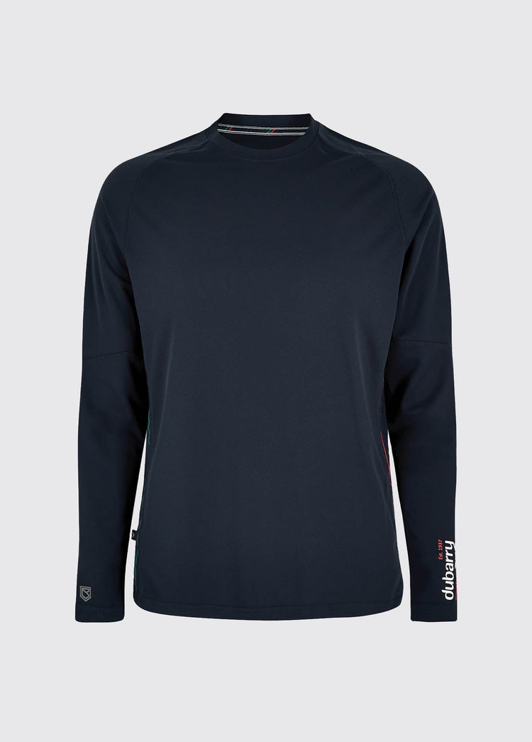 Ancona Ladies Long-Sleeved T-Shirt - Navy