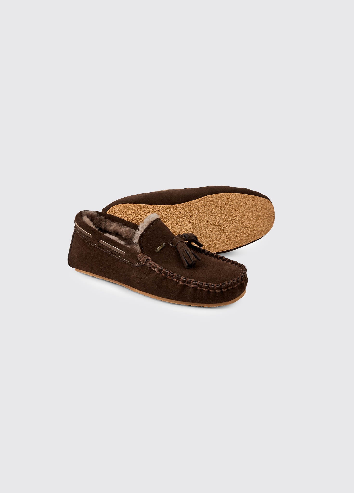 Rosslare Women's Moccasin Slipper Cigar - Main Image