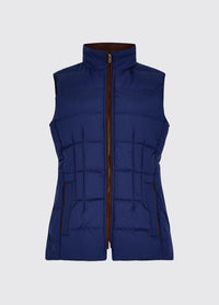 Spiddal Quilted Vest - Peacock Blue