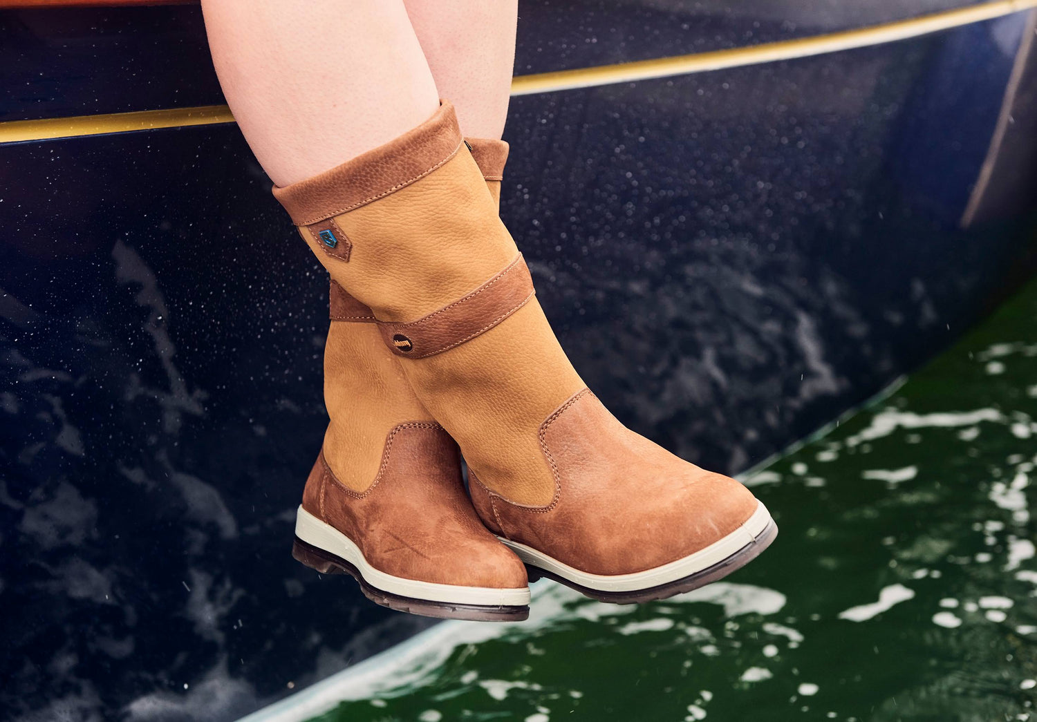 Ultima Ladies Sailing Boot Brown