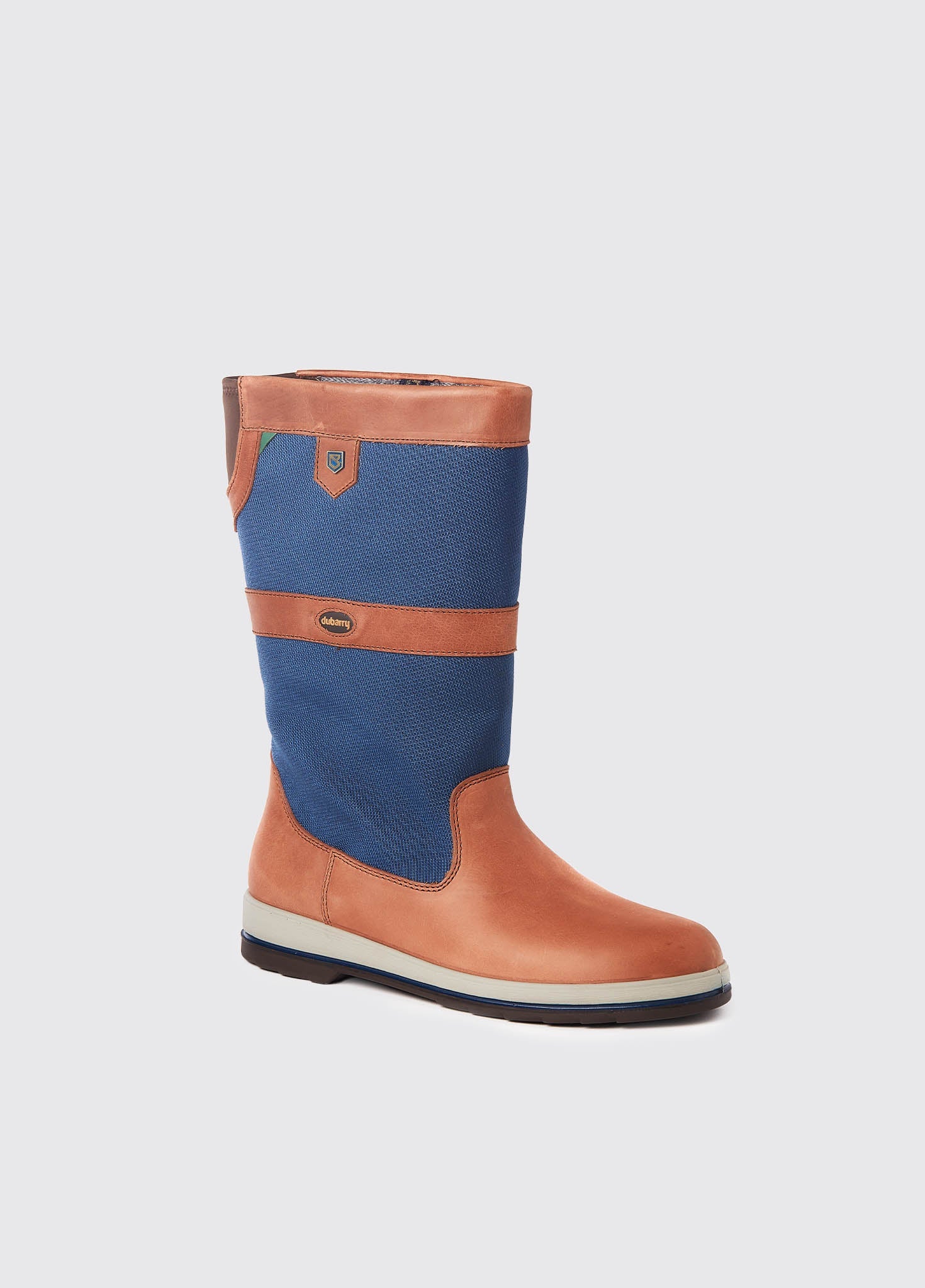 Dubarry Shamrock Sailing Boot Navy Brown