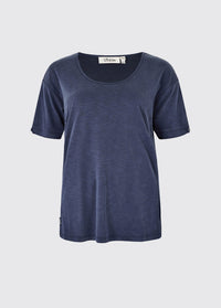 Cloyne Short Sleeved Top - Navy