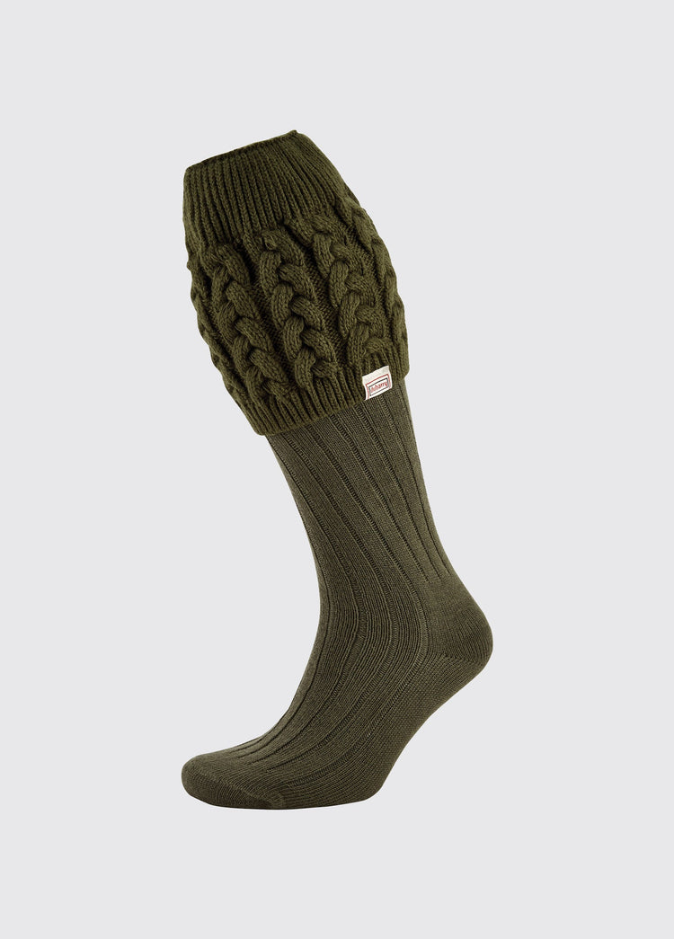 Trinity Socks - Olive