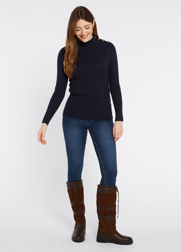 Claremont Women’s Sweater - Navy