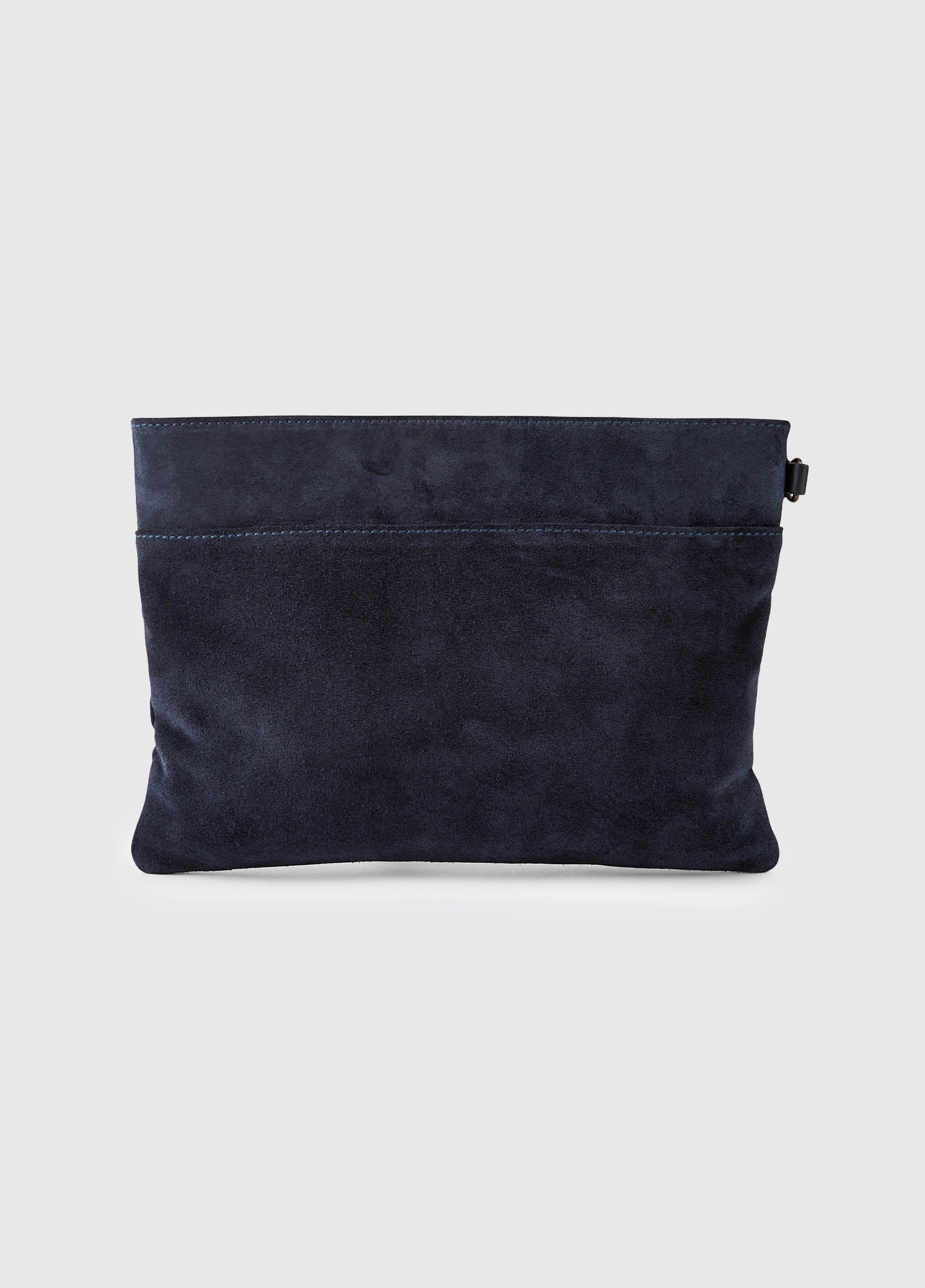 Millymount Ladies Suede Clutch French Navy