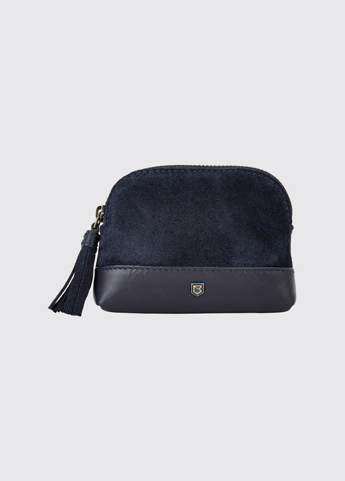 Richmond Ladies Suede Purse - French Navy