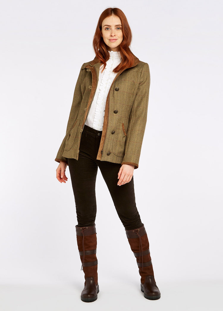 Bracken Tweed Coat - Elm