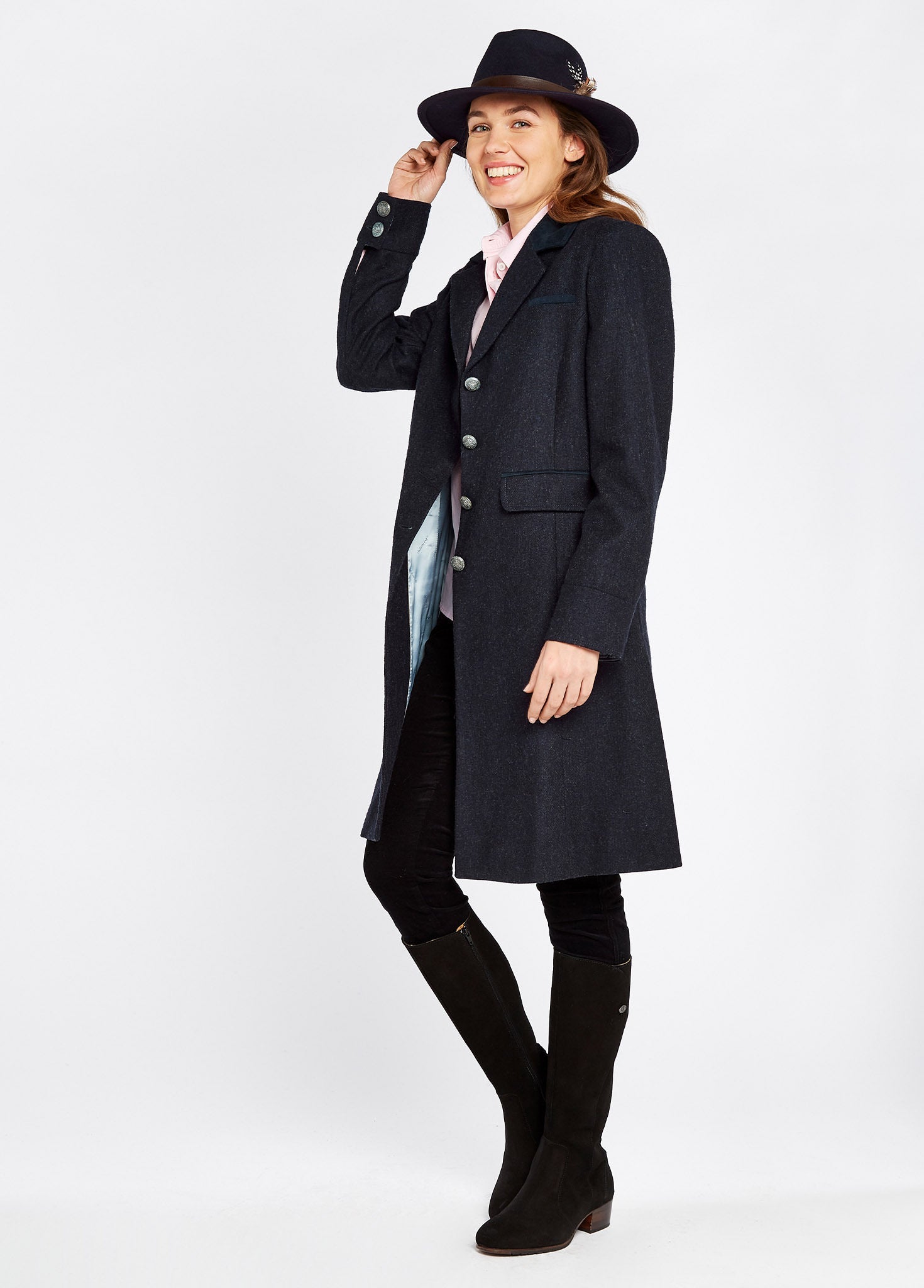 Blackthorn Tweed Jacket - Navy